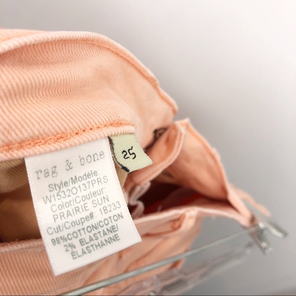 Rag & Bone High Rise Skinny Jeans In Prairie Sun - Picture 9 of 9